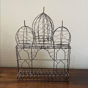 India Architecture Wire Jewelry Display 90s 00s World Market